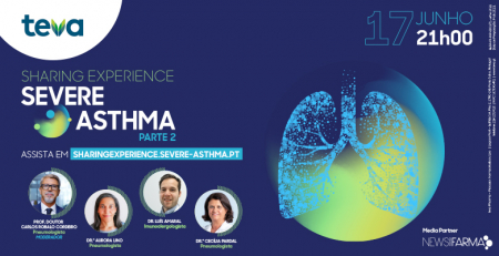 Marque na agenda: 2.ª parte do webinar &quot;Sharing experience in severe asthma&quot;