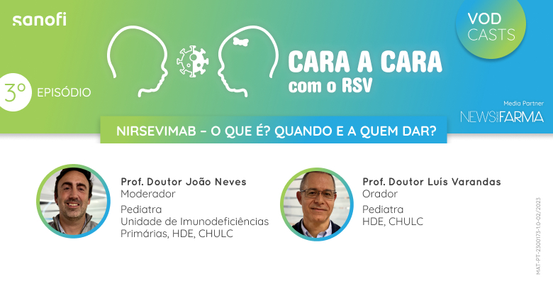 Prof. Doutor Luís Varandas e Prof. Doutor João Neves no terceiro “Cara a Cara com o RSV”