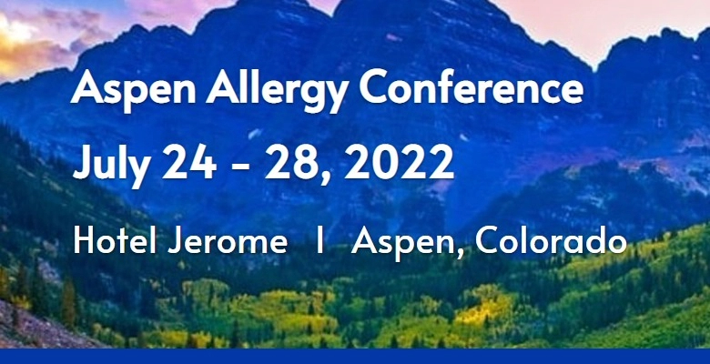 Em contagem decrescente para a Aspen Allergy Conference