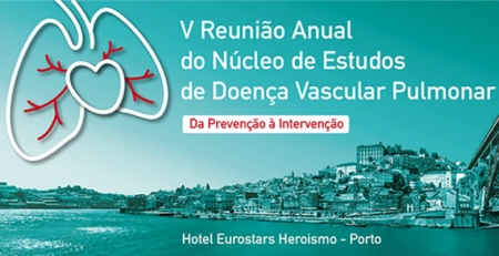 Save the date: V Reunião Anual do Núcleo de Estudos de Doença Vascular Pulmonar